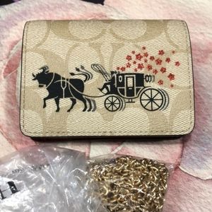 Coach micro-mini crossbody bag